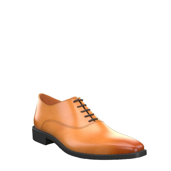 Timeless Charm Oxford Shoes - Tan
