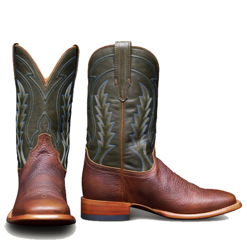 Coffee Western Cow Boy Boots