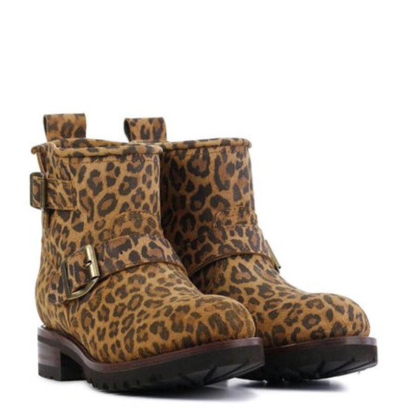 Leapord Print Ankle Boots