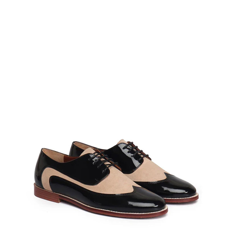 Patent Leather Derby Shoes