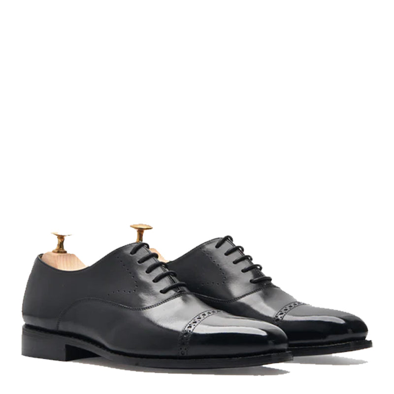 Black Oxford Shoes for Man