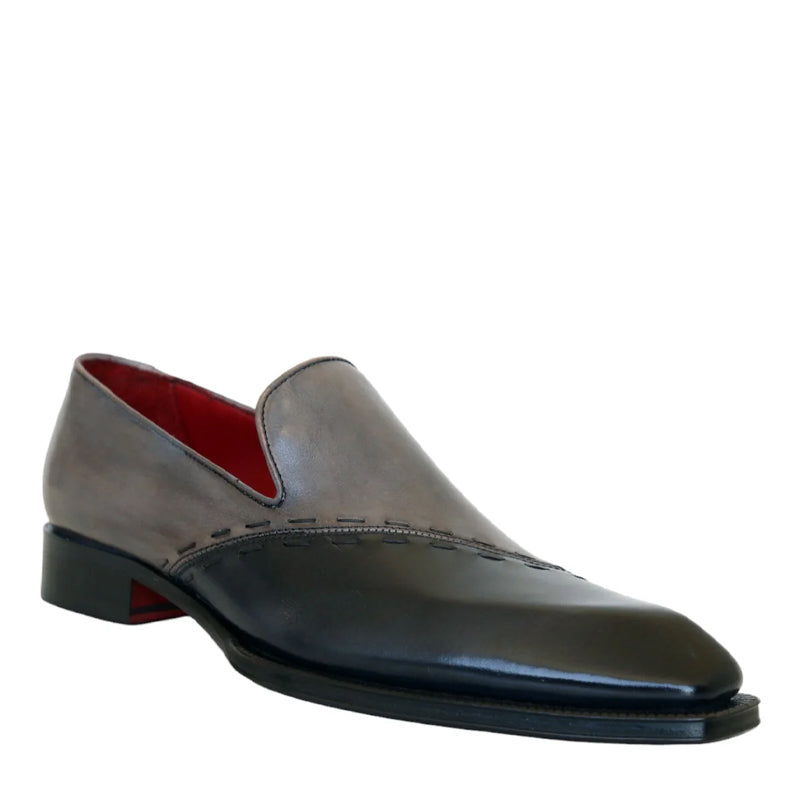 Calf-Skin Leather Loafers