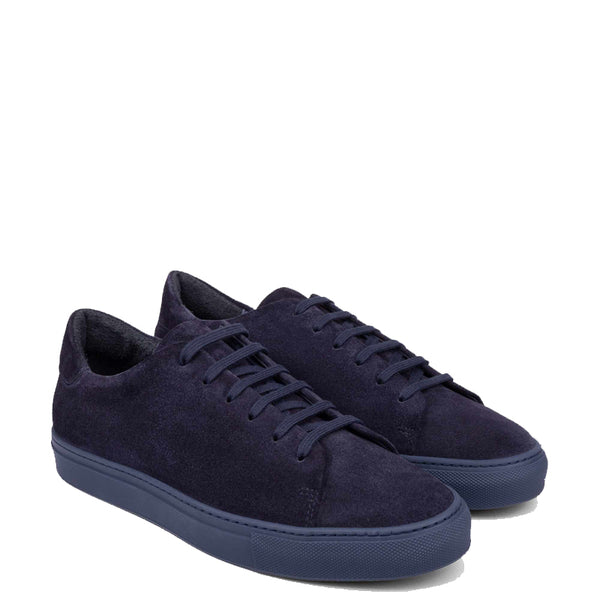 Suede Luxe Low Top Sneaker - Blue