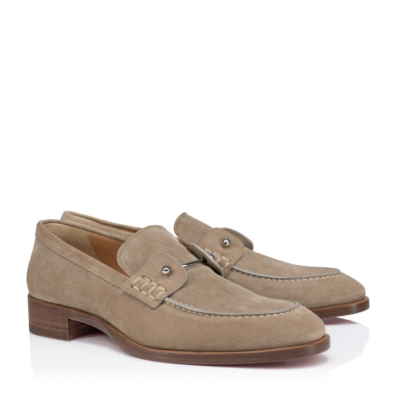 Patent Croco Print Leather Loafer For Men