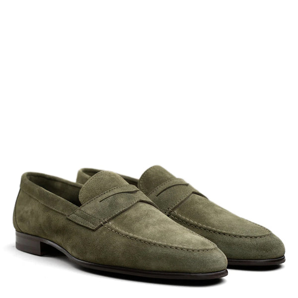 Unlined Penny Loafer - Green