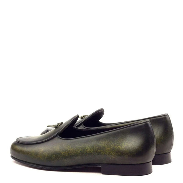 Classic Royale Patina Leather Tassel Loafer