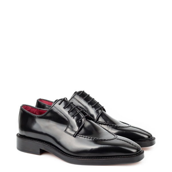 Polished Shiny Leather Formal Derby Shoe
