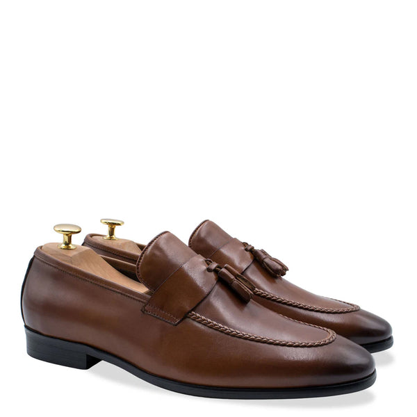 Aguilares Tassel Loafer - Brown