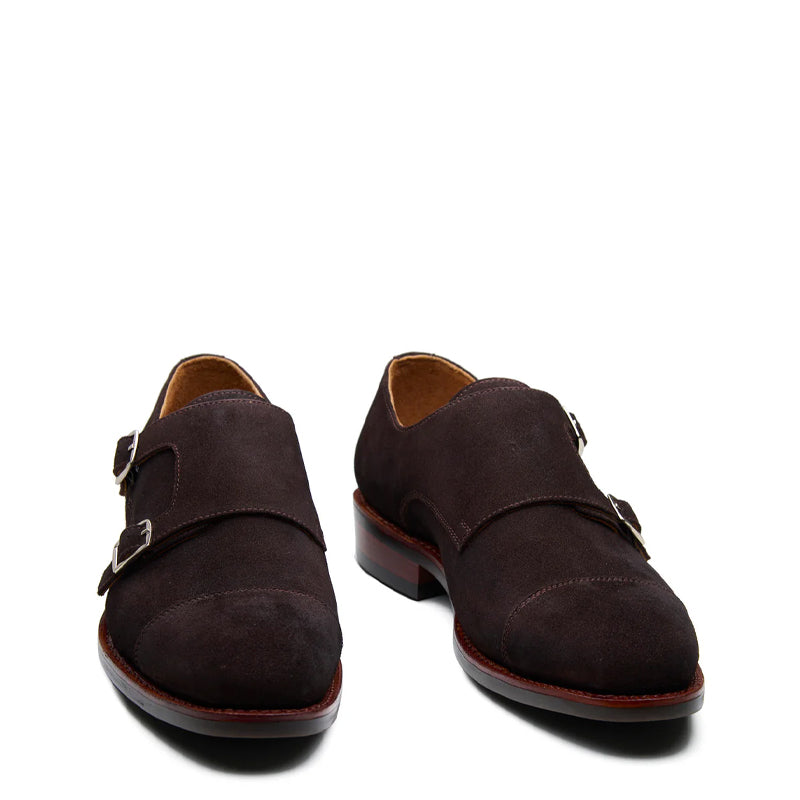 Trendy Double Strap Leather Shoe