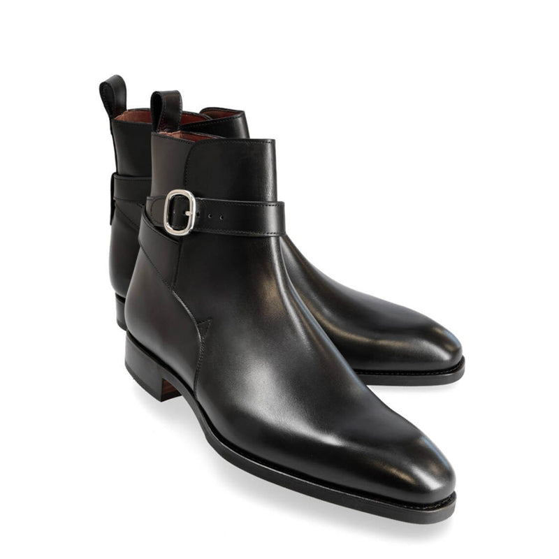 Premium Leather Stylish Jodhpur Boot With Side Buckle