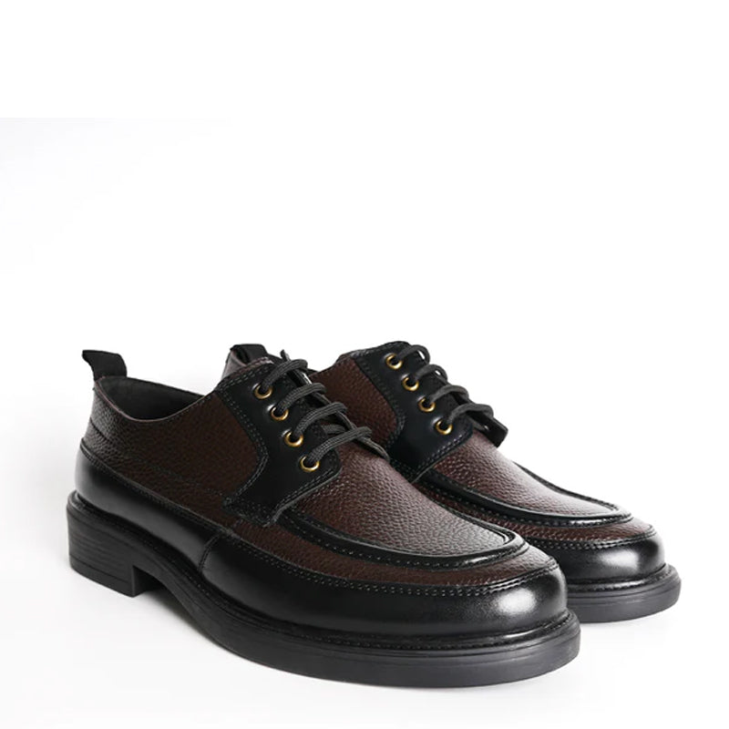 Premium Handmade Leather Lace-Up Derby Shoes