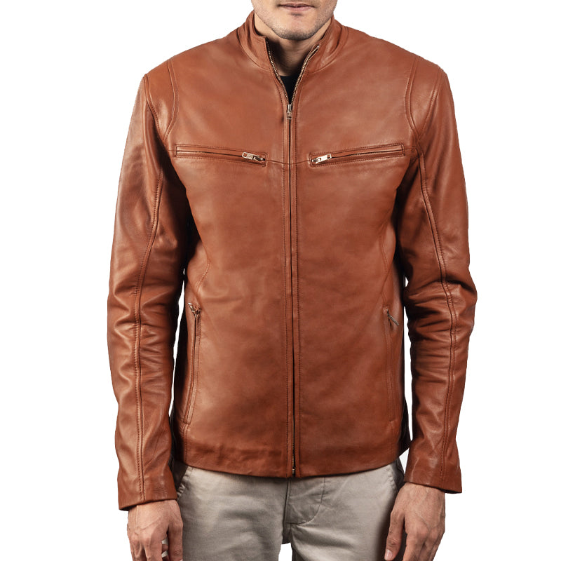 Rovian Leather Men Jacket