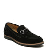 Handmade Suede Leather Black Loafer With Antique Silver Buckle – Italian  Shoes Company