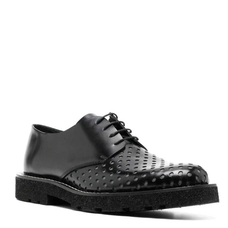 Black Paul Smith Laceups Shoes For Men