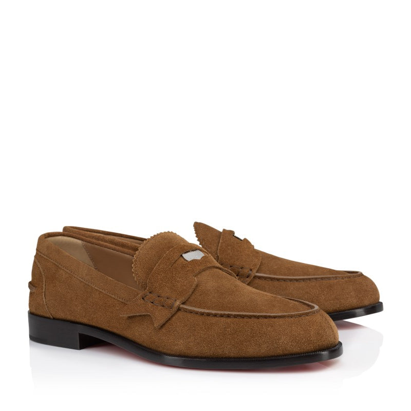 Suede Leather Penny Loafers For Men