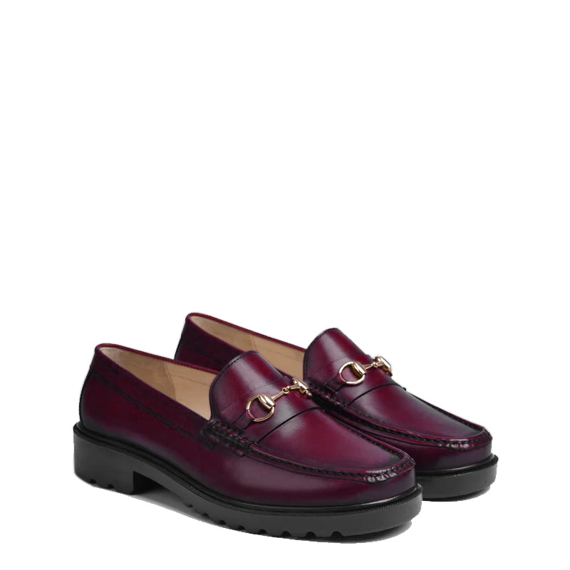 Alto Lite Bit Loafers Wine