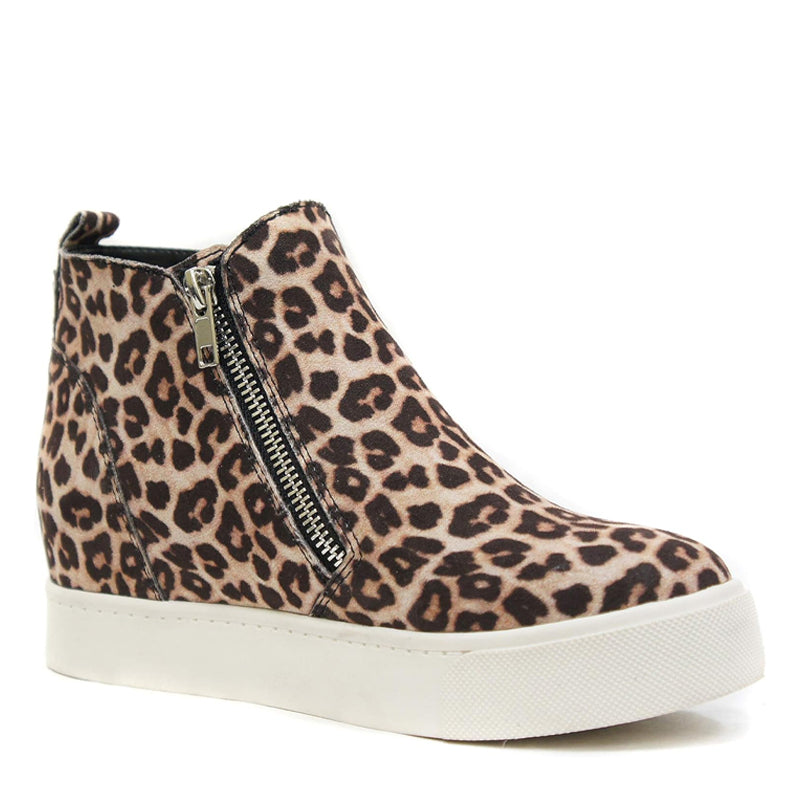 Elevated Comfort Wedge Sneakers