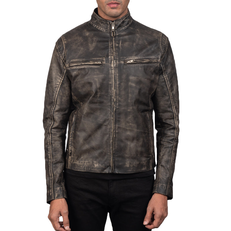 Rovian Leather Men Jacket