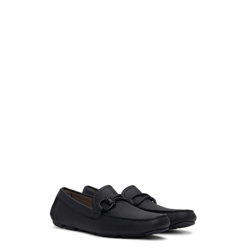 Driver leather loafer
