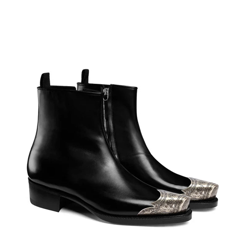 Men's Rev Up Boot with Silver Toe