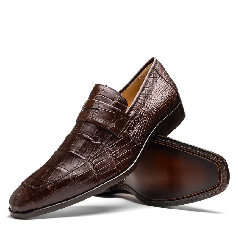 Crocoman Premium Leather Loafers