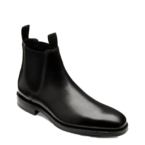 Luxury Mid Top Pure Solid Leather Chelsea Boot