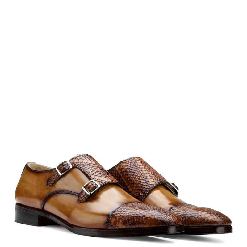 Royale Crest Double Monkstrap Shoe