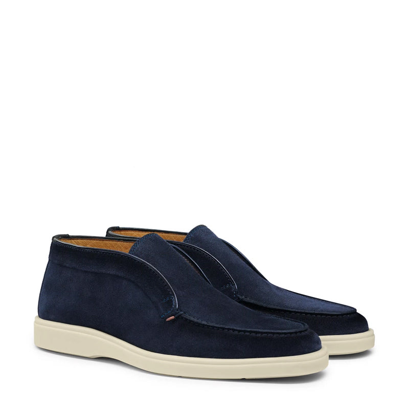 Burgundy Suede Loafer For Men