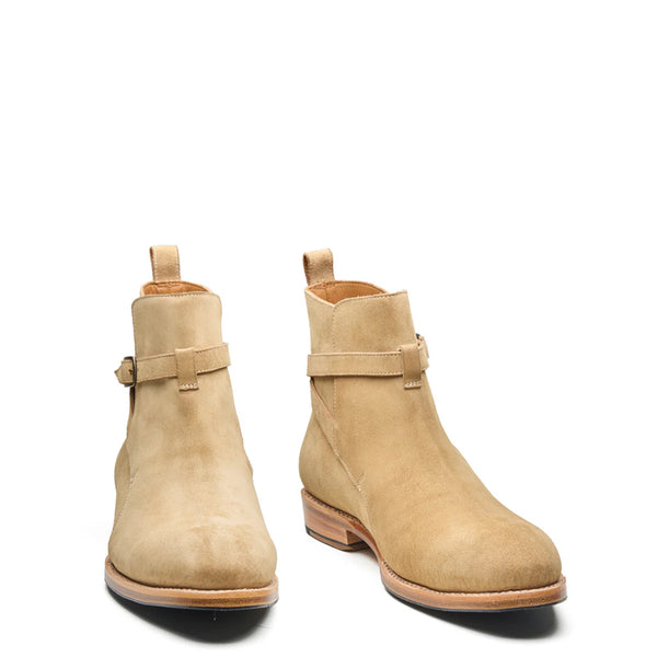 Heritage Jodhpuri Boot Hand Welted Tan - Tan