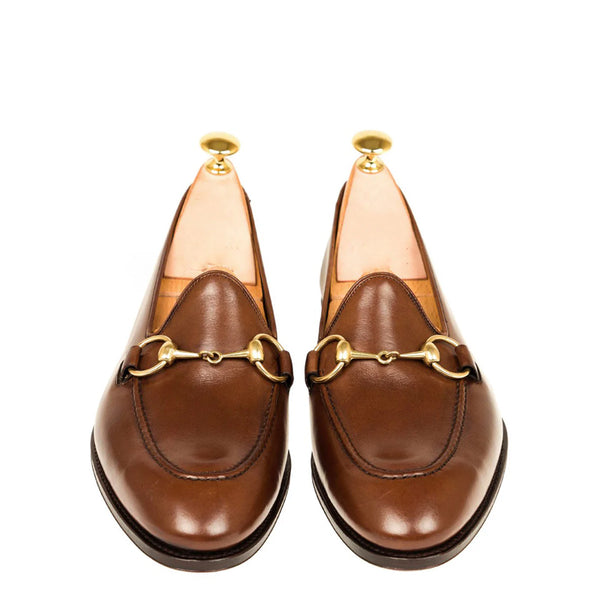 Horsebit Bottle Leather Loafer