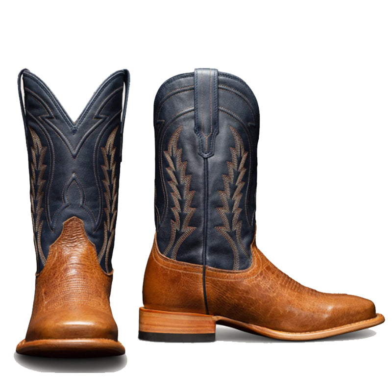 Coffee Western Cow Boy Boots