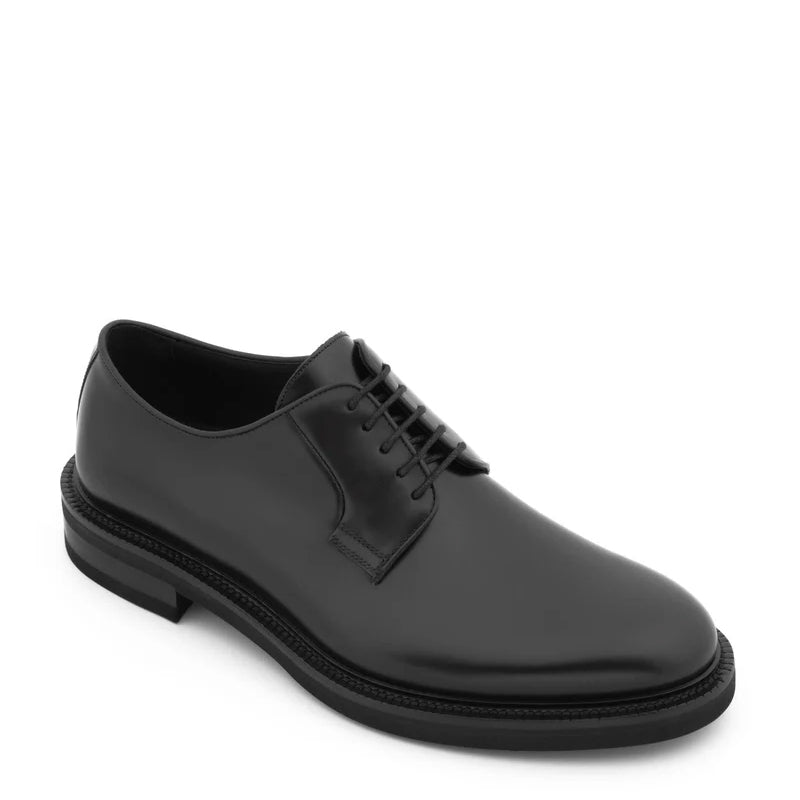 Premium Lace Up Leather Derby Brown Shoe