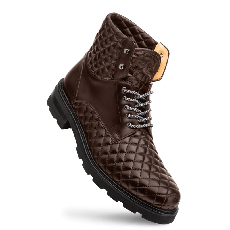 Brown Timeless Lace-Up Leather Boots