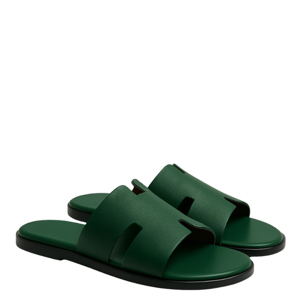 Haven Crimson Glide H Style Leather Slipper