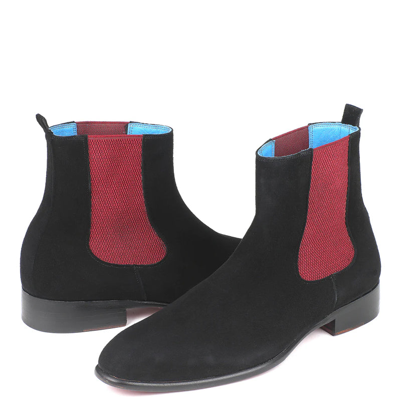 Suede Handmade Chelsea Boots For Men