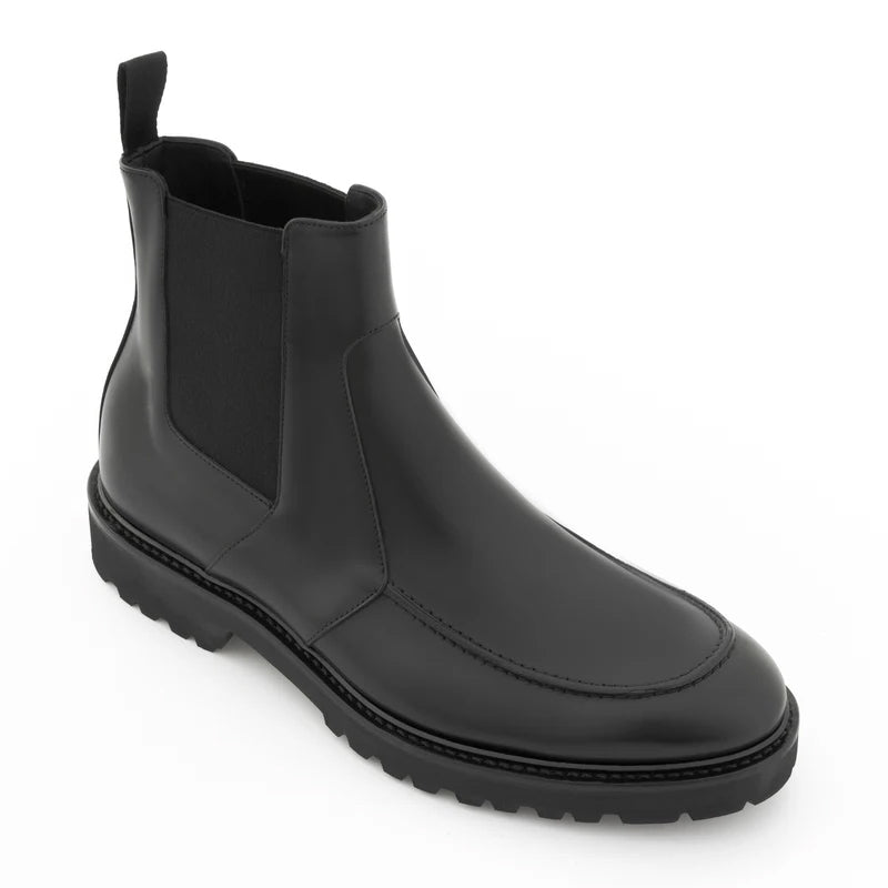 Mid Top Luxury Fashion Leather Chelsea Boot