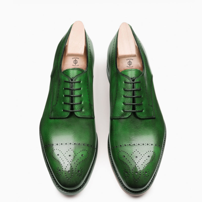 Samon Green Casual Shoe