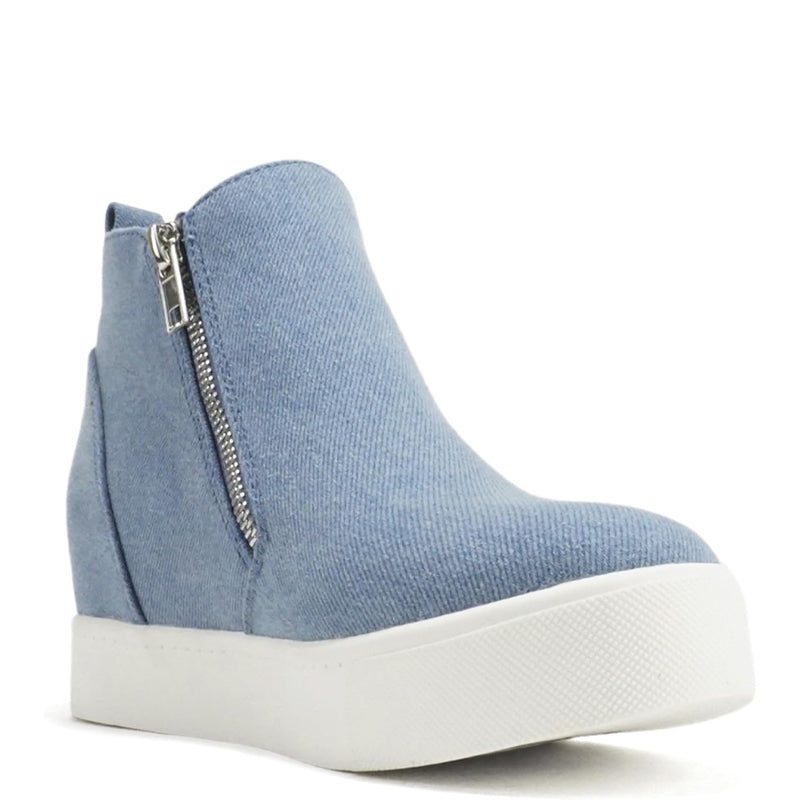 Elevated Comfort Wedge Sneakers