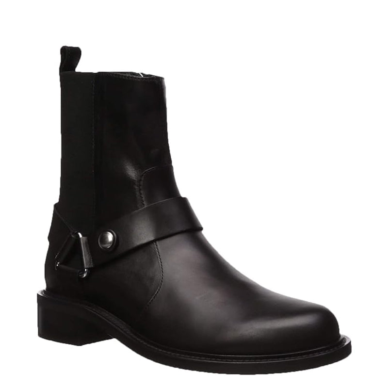 Men's Black Calf Leather Jodhpur Boot