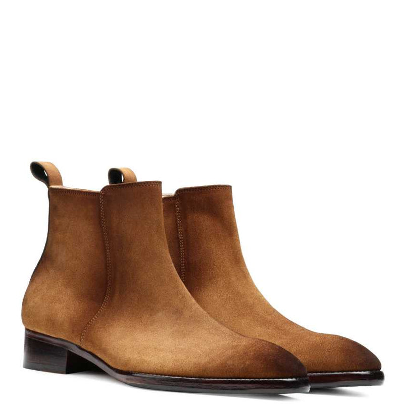 Carbine Luxe Suede Zipper Boot