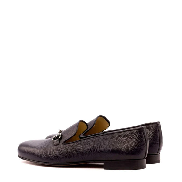 Custom Handmade Leather Buckled Loafer