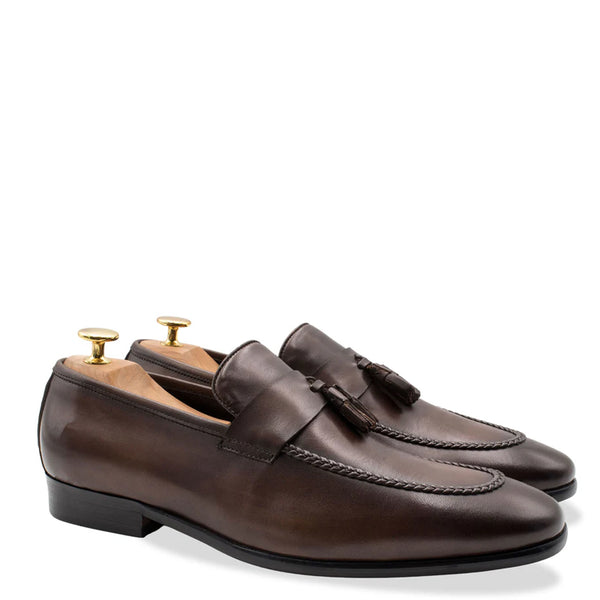 Aguilares Tassel Loafer - Dark Brown