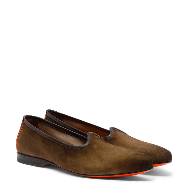 Suede Handmade Leather Velvet Loafer