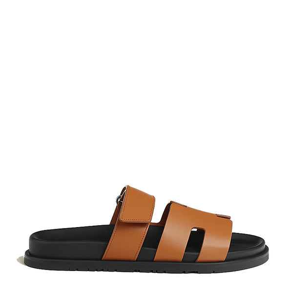 Luxury Leather Sandals - Tan
