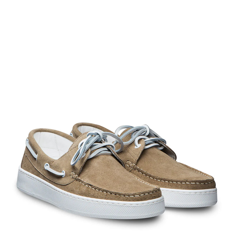 Suede Lace Up Custom Handmade Loafer