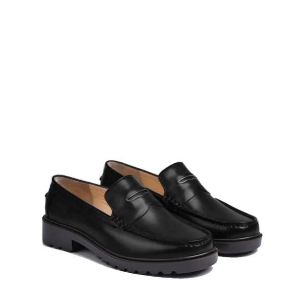 Alto Lite Leather Loafers - Black