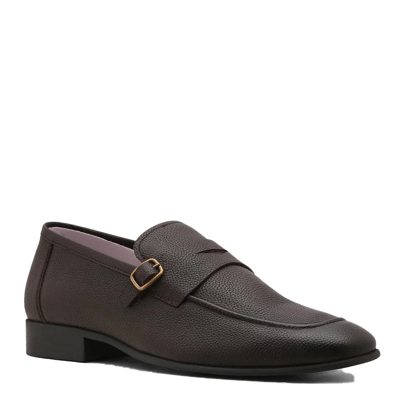 Men Textured Slip On Loafer