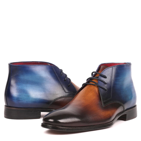 Classic Premium Leather Chukkas Boots For Men