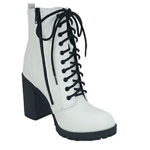 Urban Lace Up Ankle Boots