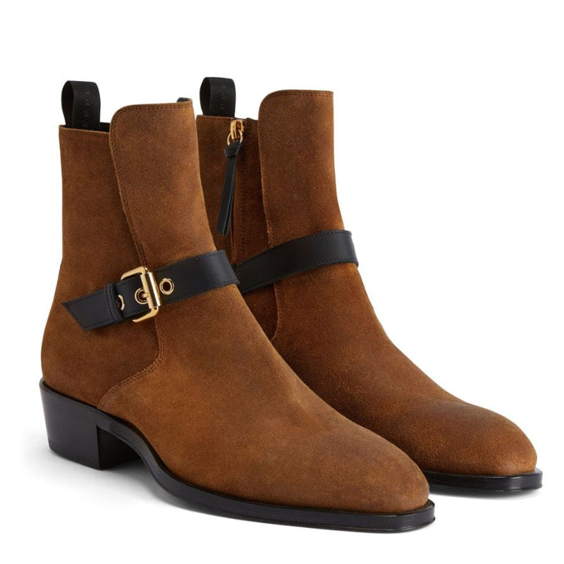 Tacco Leather Ankle Boots